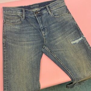 John Varvatos Blue Straight Men Jeans